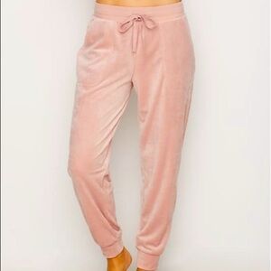House of Harlow 1960 Velour Jogger Drawstring Sweatpants